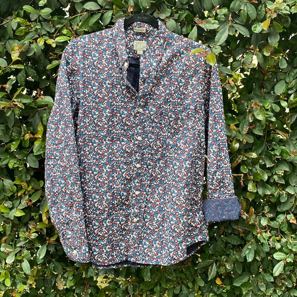 Men’s J Crew Floral Button Down Shirt